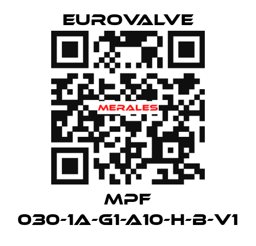 MPF 030-1A-G1-A10-H-B-V1 Eurovalve