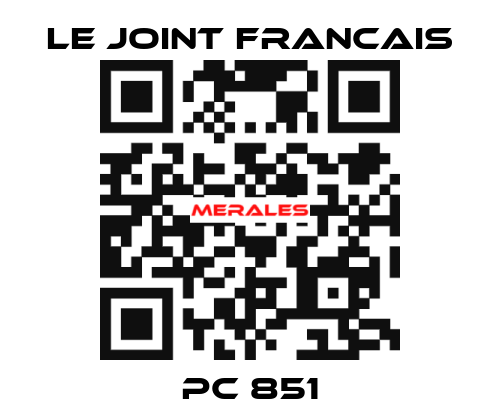 PC 851 LE JOINT FRANCAIS