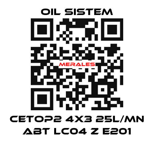 Cetop2 4x3 25l/mn ABT LC04 Z E201 Oil Sistem