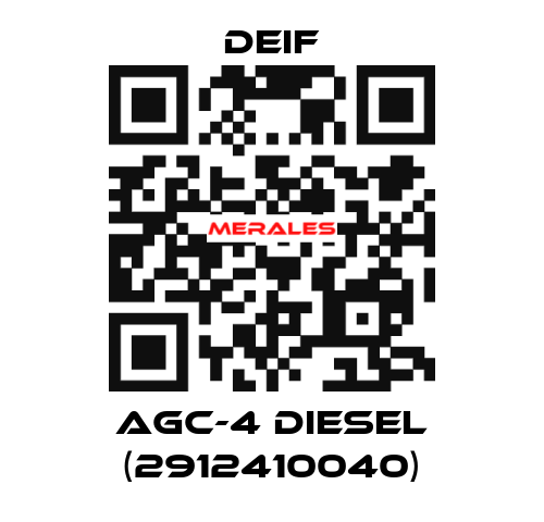 AGC-4 Diesel (2912410040) Deif