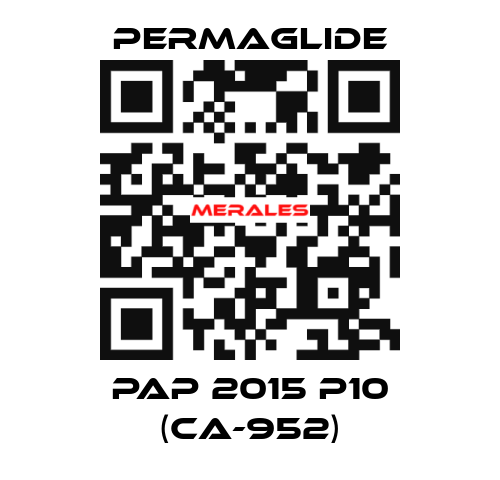 PAP 2015 P10 (CA-952) Permaglide