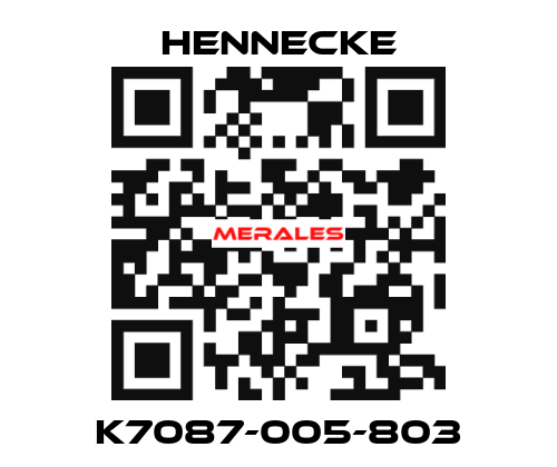 K7087-005-803 Hennecke