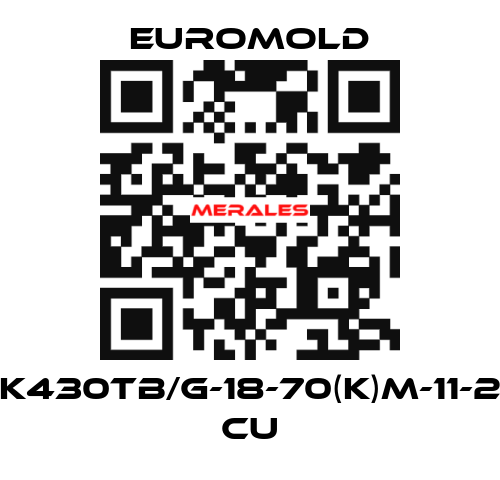 K430TB/G-18-70(K)M-11-2 CU EUROMOLD