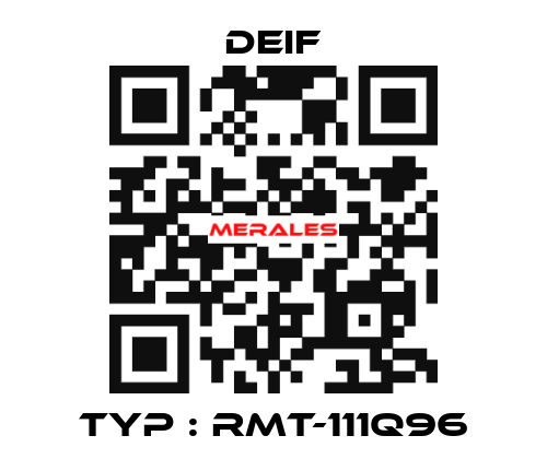 Typ : RMT-111Q96 Deif