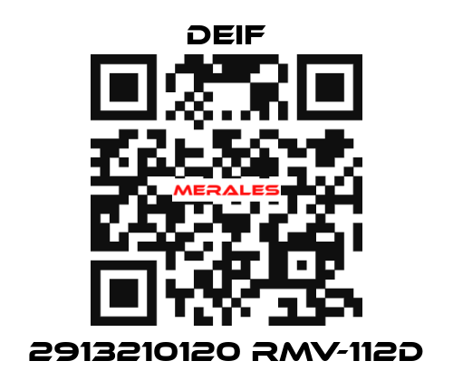 2913210120 RMV-112D Deif