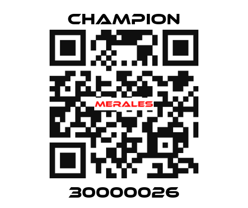 30000026 Champion