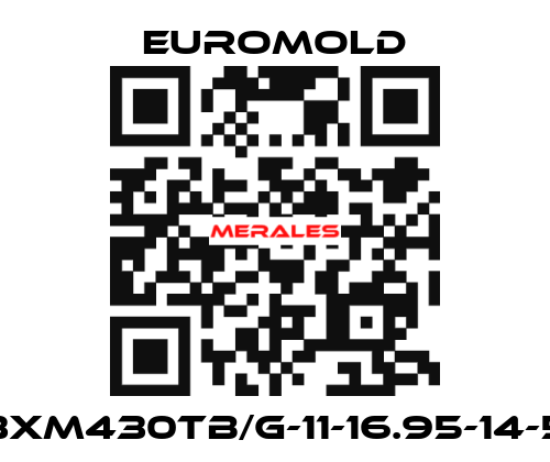 3XM430TB/G-11-16.95-14-5 EUROMOLD