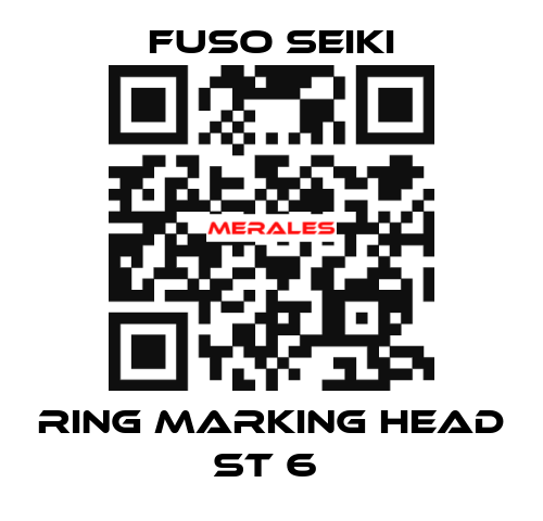 RING MARKING HEAD ST 6  Fuso Seiki