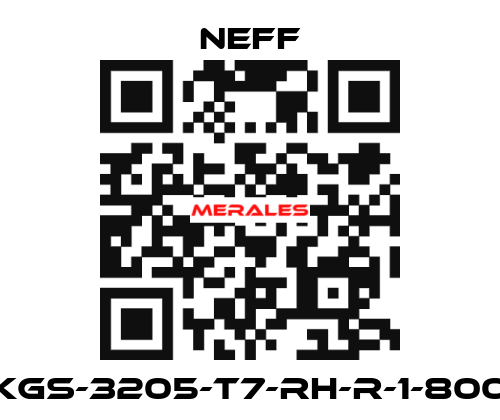 KGS-3205-T7-RH-R-1-800 Neff