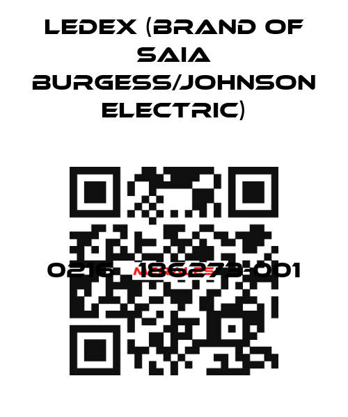 0216   186273-001 Ledex (brand of Saia Burgess/Johnson Electric)