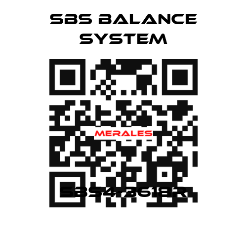 SBS4-3618R SBS BALANCE SYSTEM