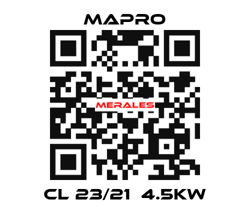 CL 23/21  4.5KW Mapro