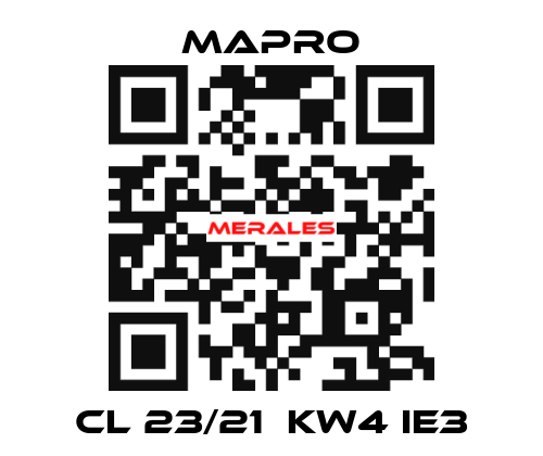 CL 23/21  kW4 IE3 Mapro