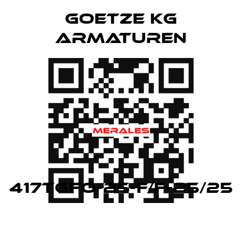 417tGFO-25-f/f-25/25 Goetze KG Armaturen