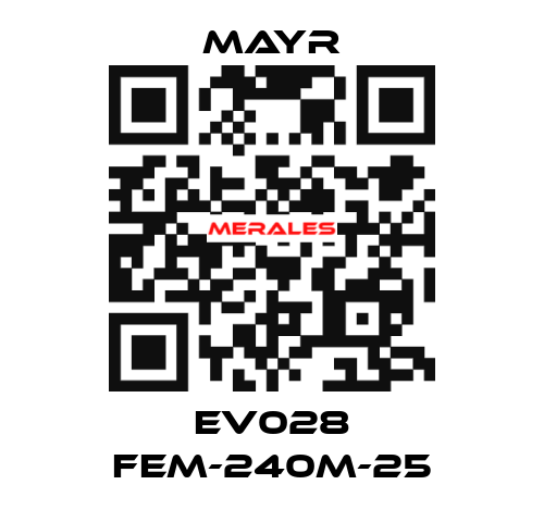 EV028 FEM-240M-25 Mayr