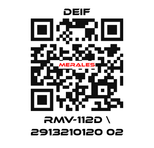 RMV-112D \ 2913210120 02 Deif