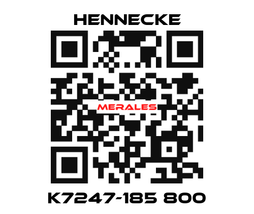 K7247-185 800 Hennecke