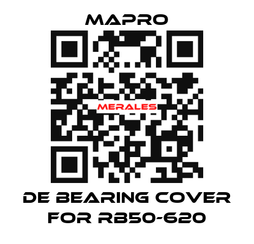 DE bearing cover for RB50-620 Mapro