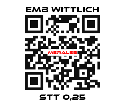 STT 0,25 EMB Wittlich