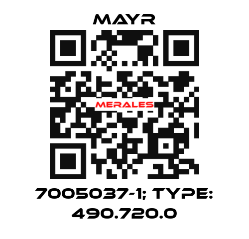 7005037-1; Type: 490.720.0 Mayr