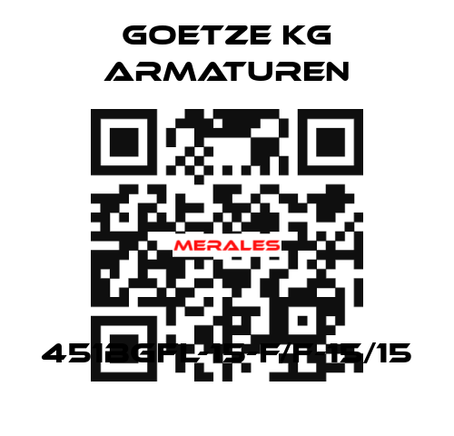 451bGFL-15-f/f-15/15 Goetze KG Armaturen