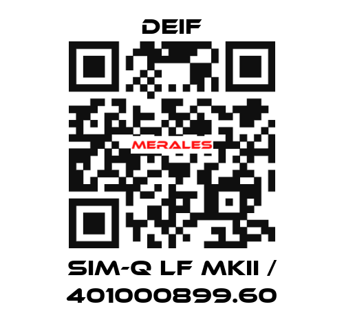 SIM-Q LF MKII / 401000899.60 Deif