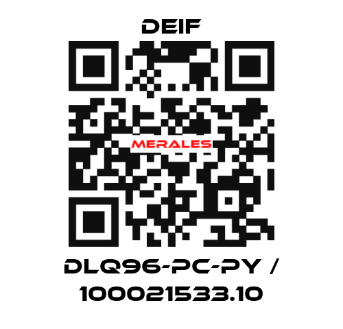 DLQ96-pc-PY / 100021533.10 Deif