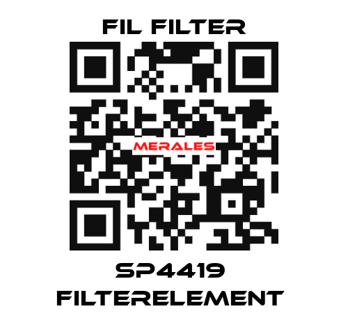 SP4419  FILTERELEMENT  Fil Filter