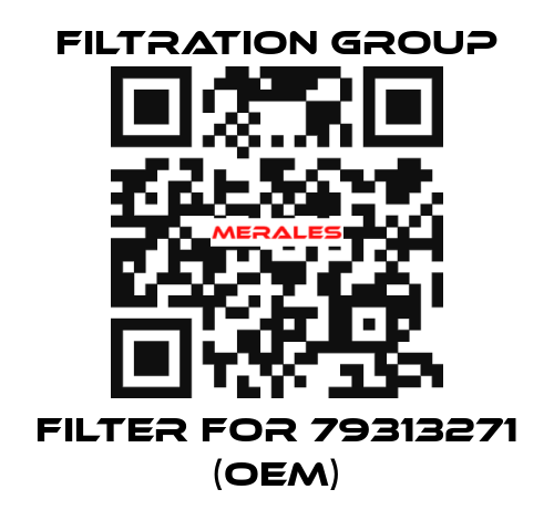 Filter for 79313271 (OEM) Filtration Group