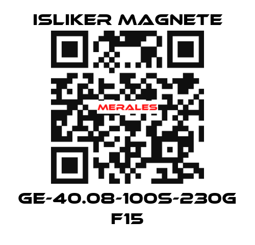 GE-40.08-100S-230G F15 ISLIKER MAGNETE