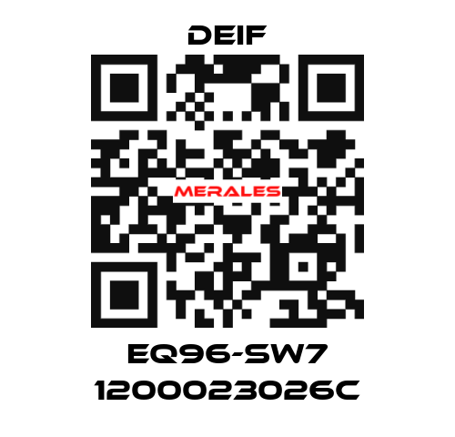 EQ96-SW7 1200023026C Deif