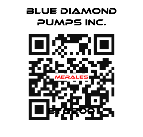 ETD200 Blue Diamond Pumps Inc.