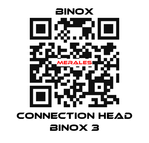 Connection head BINOX 3 Binox