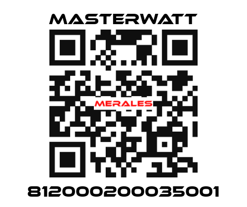 812000200035001 Masterwatt