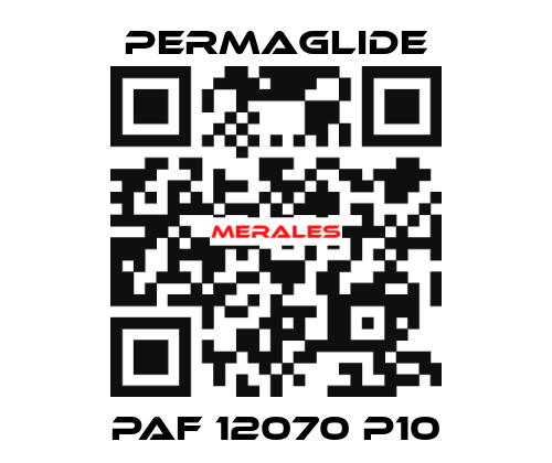 PAF 12070 P10 Permaglide