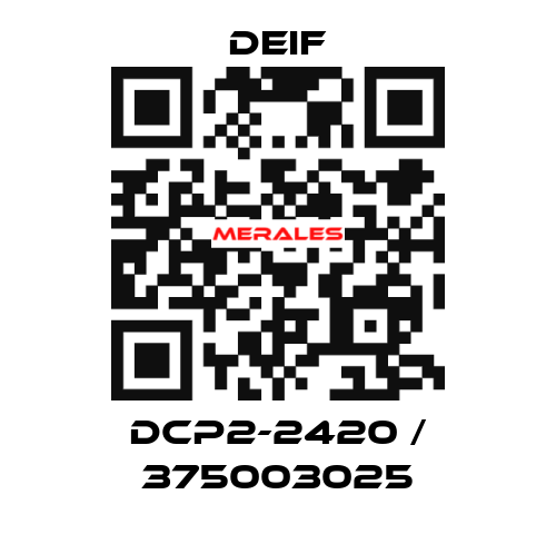 DCP2-2420 / 375003025 Deif