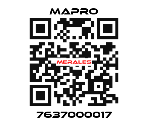 7637000017 Mapro