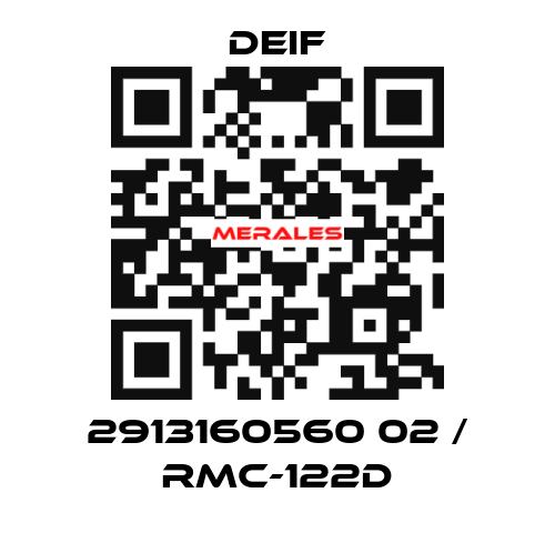 2913160560 02 / RMC-122D Deif