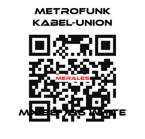 MX 28-736 white METROFUNK KABEL-UNION