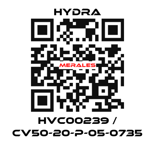 HVC00239 / CV50-20-P-05-0735 Hydra