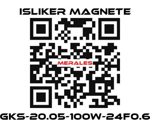 GKs-20.05-100W-24F0.6 ISLIKER MAGNETE