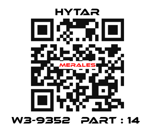 W3-9352   PART : 14  Hytar