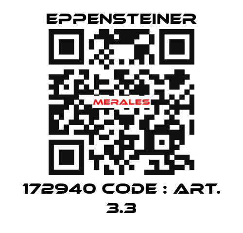 172940 Code : Art. 3.3 Eppensteiner