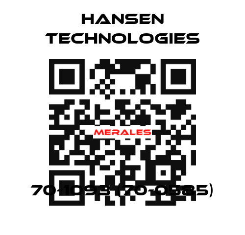 70-1093 (70-0585) HANSEN TECHNOLOGIES