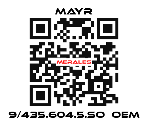 9/435.604.5.SO  OEM Mayr