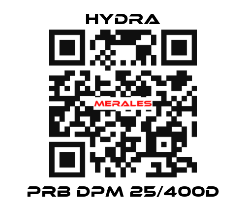 Prb dpm 25/400D Hydra