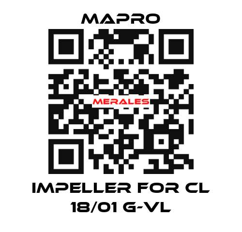 IMPELLER for CL 18/01 G-VL Mapro