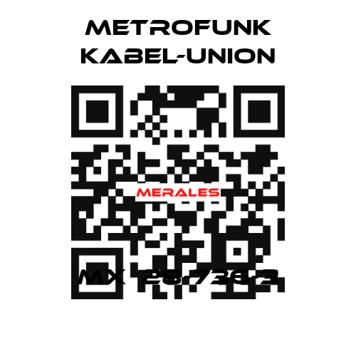 MX  28-736-3 METROFUNK KABEL-UNION