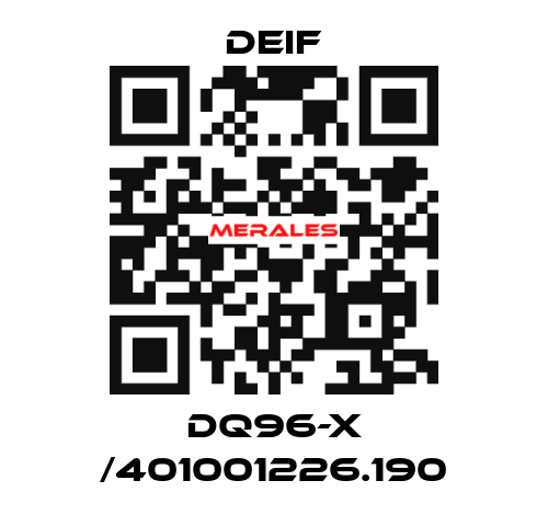 DQ96-x /401001226.190 Deif