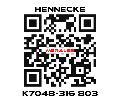 K7048-316 803 Hennecke